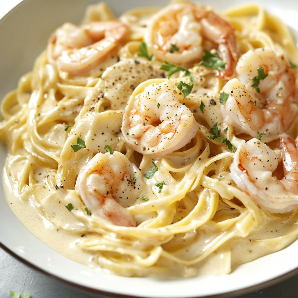 From Italian Roots: Crafting The Ultimate Creamy Shrimp Alfredo